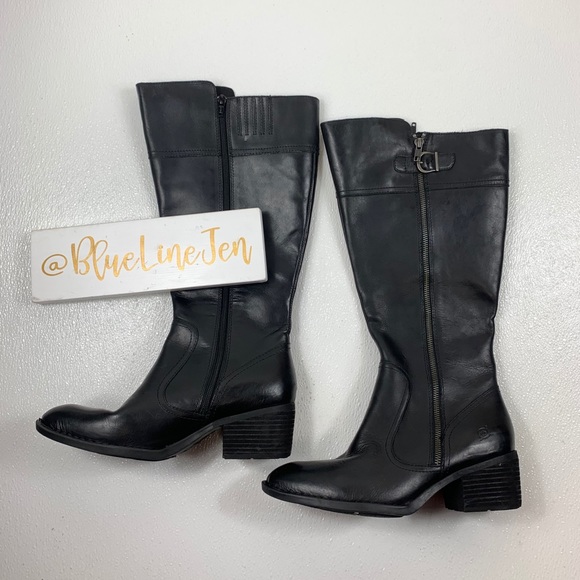 born fannar wide calf boots